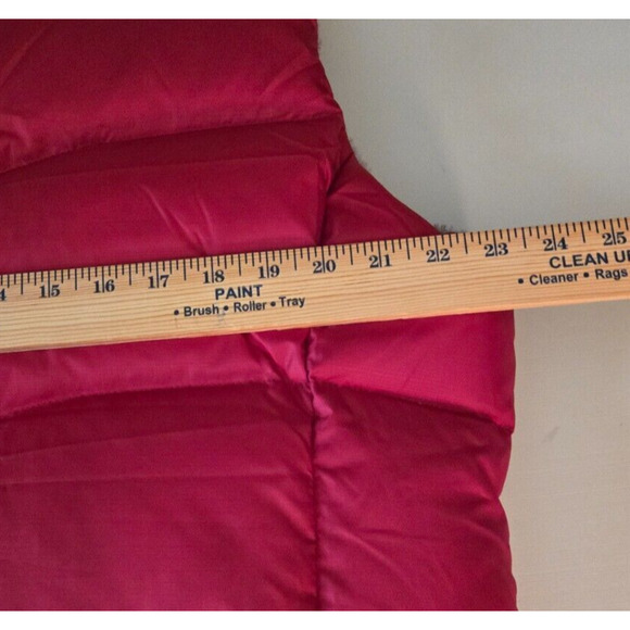 Vintage Woolrich Womens Red Puffer Vest XL Warm - Picture 8 of 10